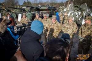 uroczysta inauguracja polsko-amerykańskich ćwiczeń wojskowych - lubuskie